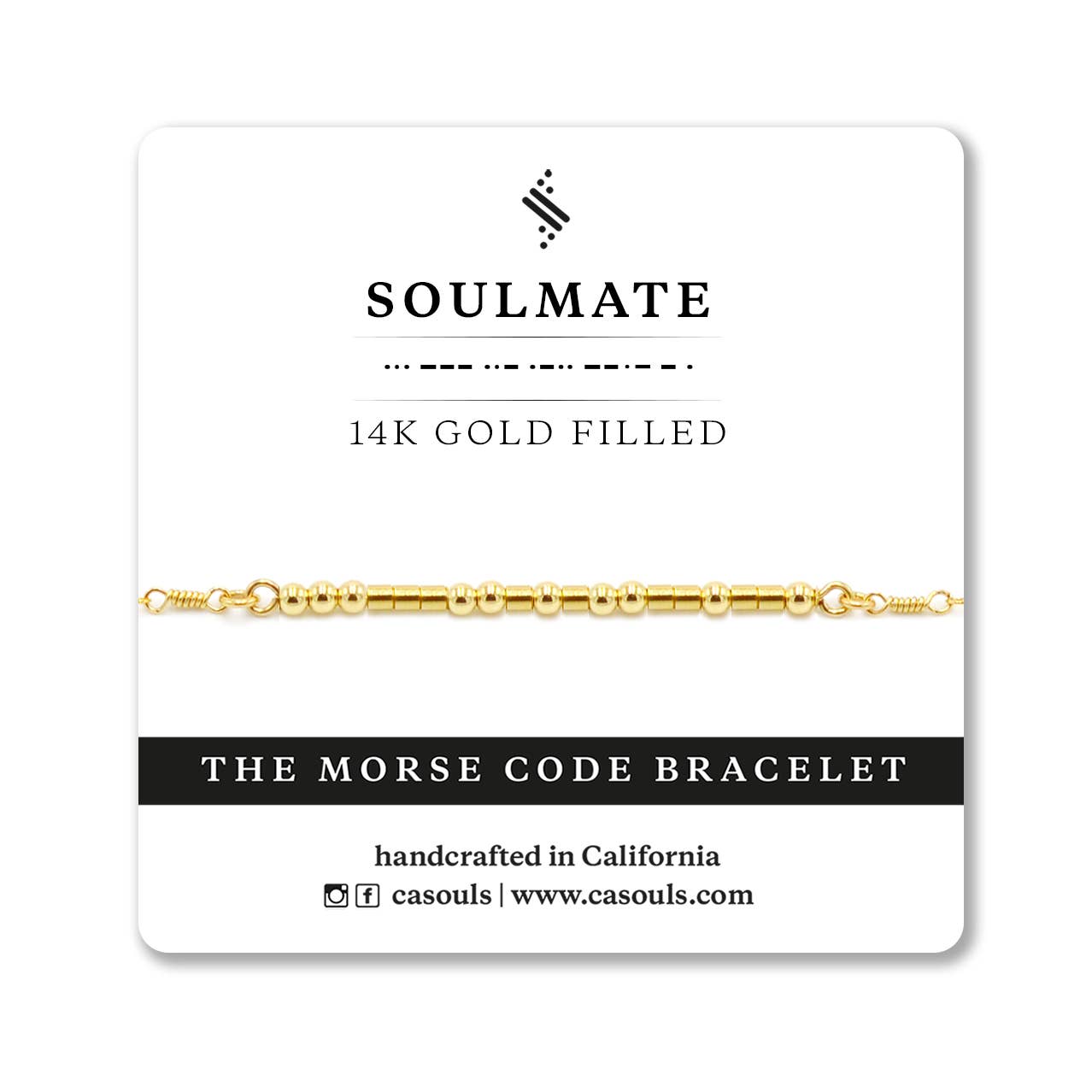CA Souls - Wholesale Link & Chain Bracelet - "Soulmate" Bracelet