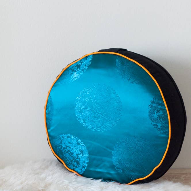 Kathmandu yogi - Wholesale Meditation supplies - Brocade Cushion - More Styles + Colors Available7