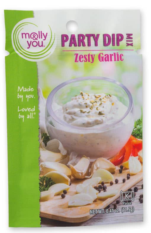 molly&you® - Wholesale Dip - Zesty Garlic Dip Mix2