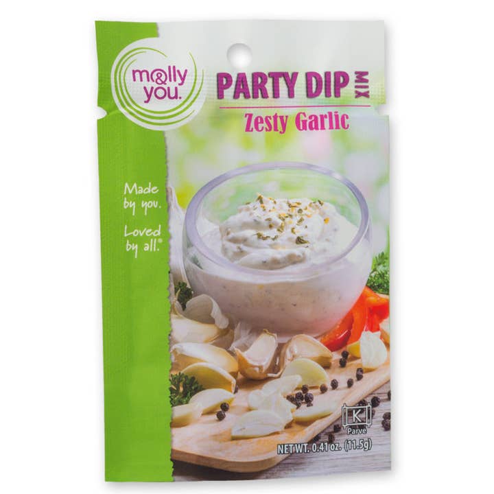 molly&you® - Wholesale Dip - Zesty Garlic Dip Mix2