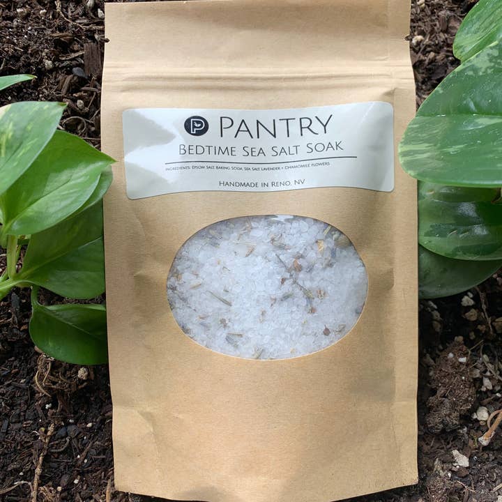 Pantry Products - Skin, Body, + Wellness - Wholesale Bath Salts - Bedtime Sea Salt Soak, Calming Lavender Chamomile Bath Salts2