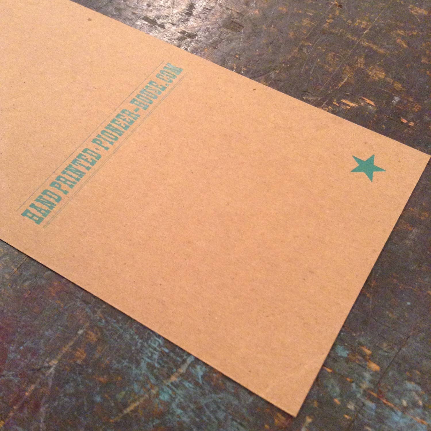 Pioneer House (formerly Yee-Haw) - Vente Pancarte - Enseigne en papier typographique Boucherie Cajun French Louisiana2