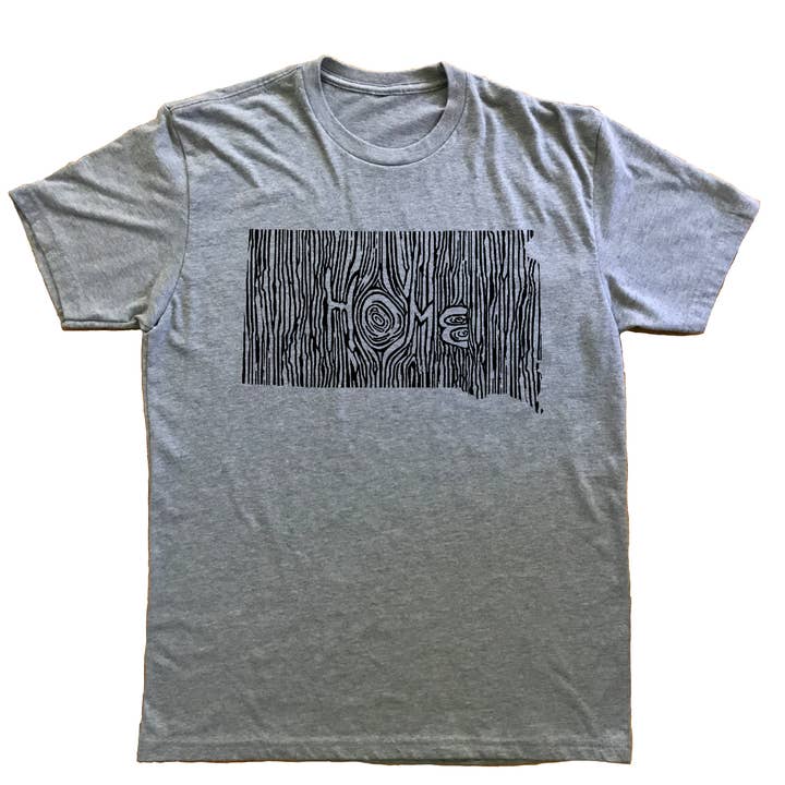 XL - South Dakota Ingrained State Unisex T-Shirt for wholesale by Ingrained Apparel
