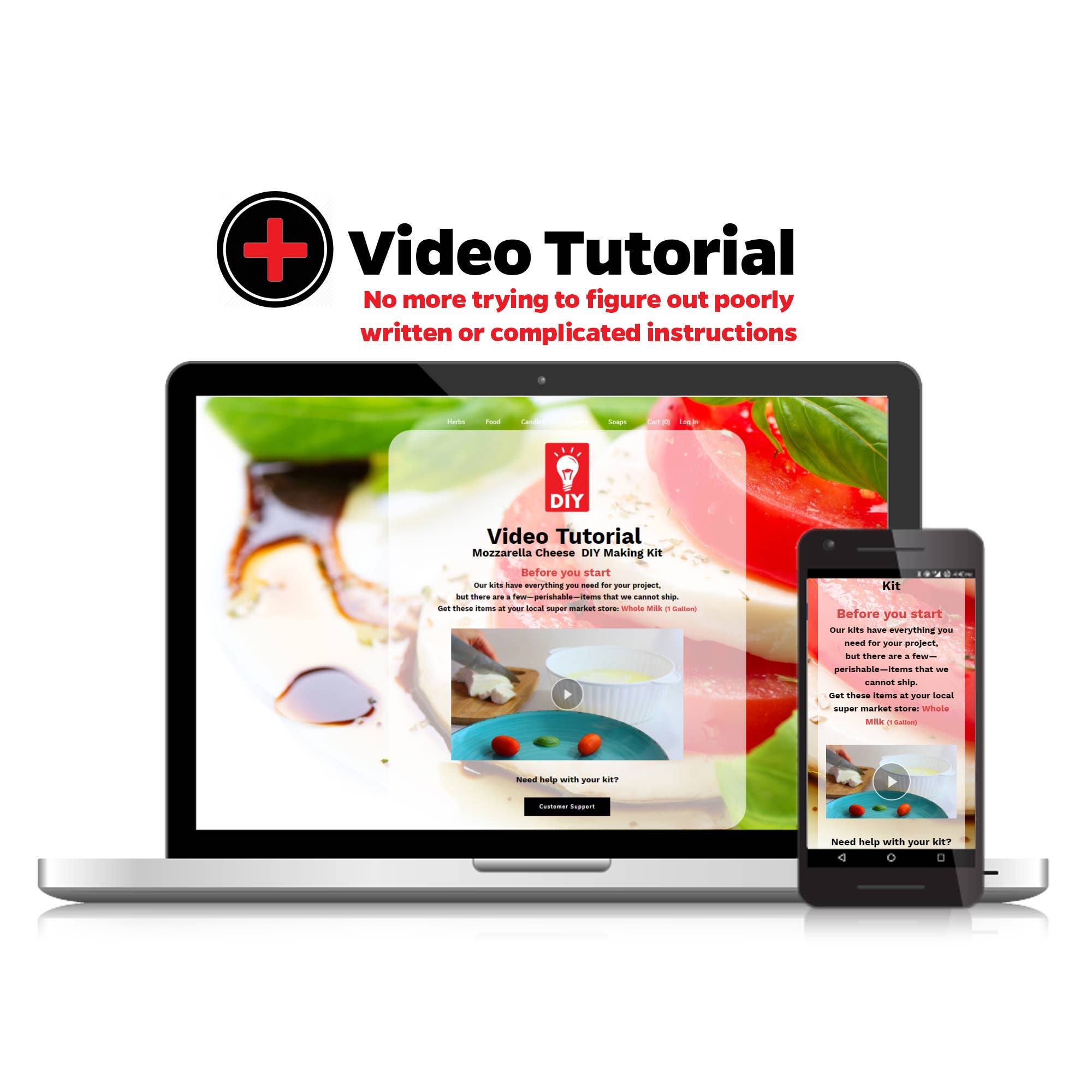 DIY Kit World - Wholesale DIY Food Kit - Mozzarella DIY Deluxe Cheese Making Kit3