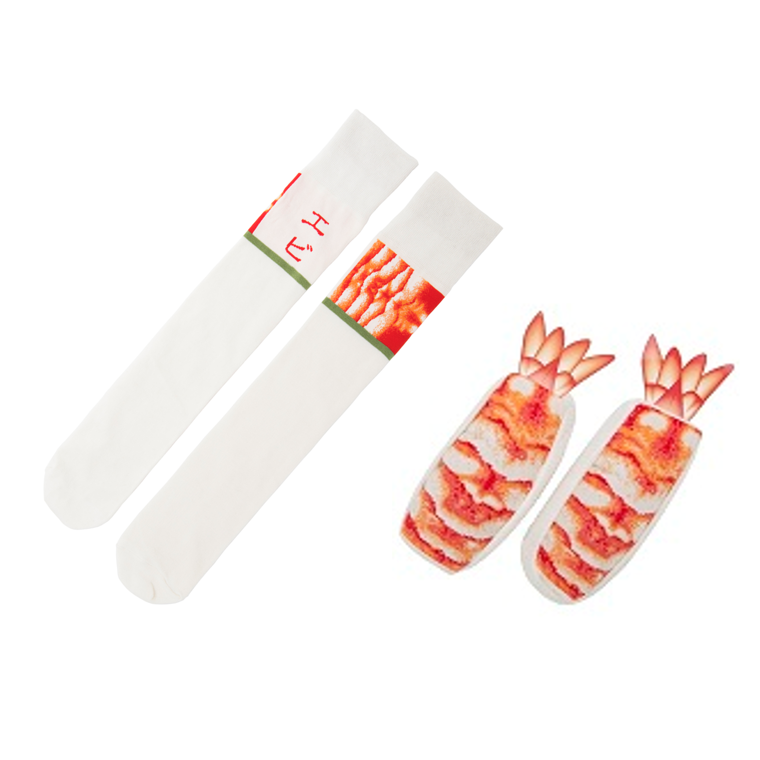 Sukeno Socks - Wholesale Socks - Unisex - Sushi Socks - Shrimp2