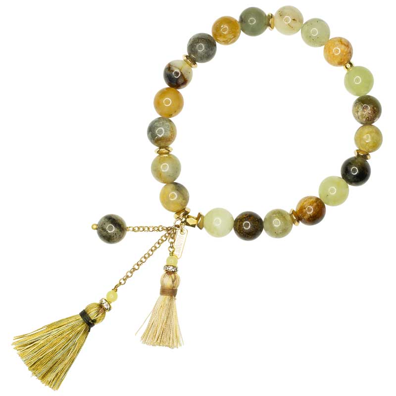 Marquet – wholesale Beaded bracelet – Mia Mala-style Stretch Bracelet with Authentic Stones7