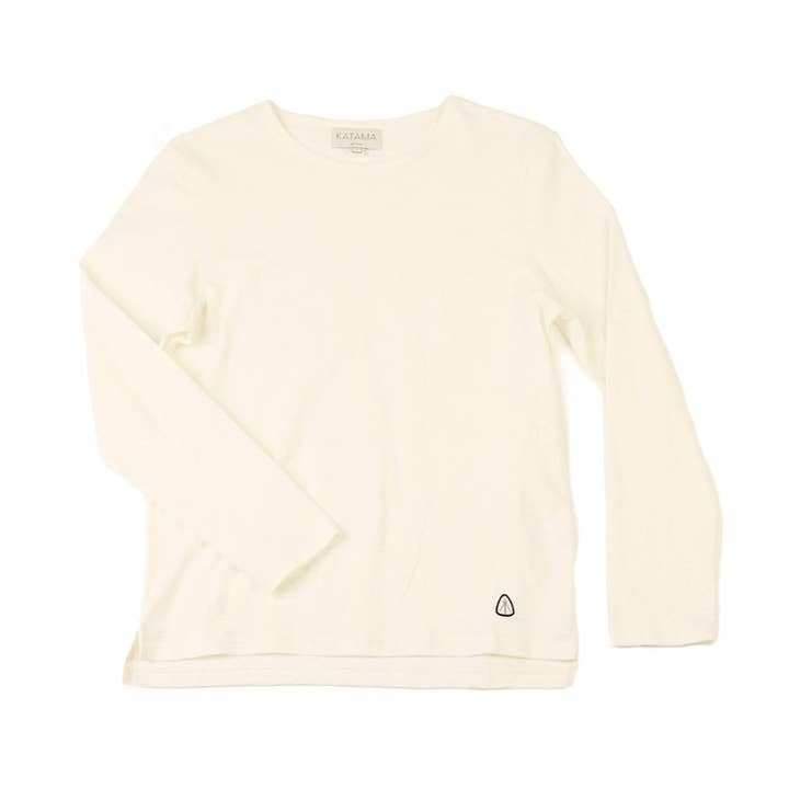 Katama Cream Jordan Skinny T-Shirt for wholesale by KATAMA