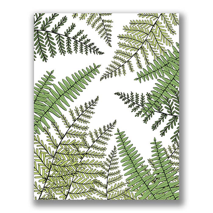 Imprimé Fougères pour la vente par Sloe Gin Fizz