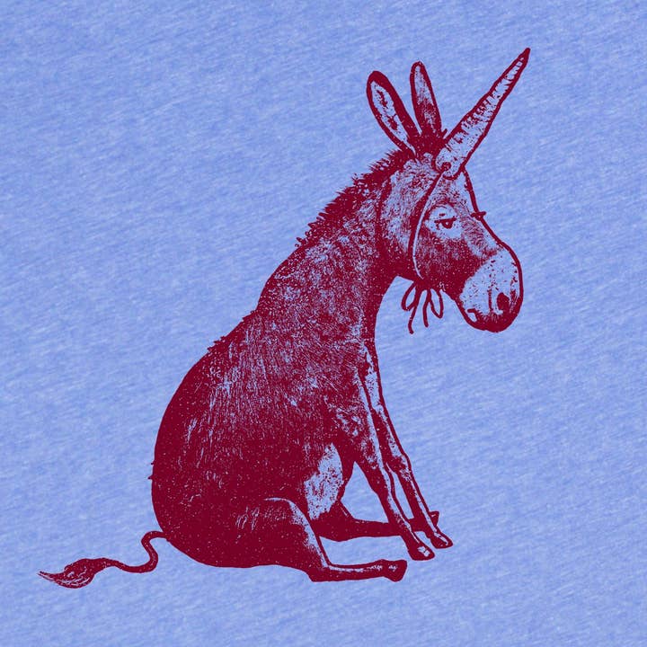Factory 43 - Wholesale Screen Printed T-Shirt - Unisex - Donkey Unisex Shirt1