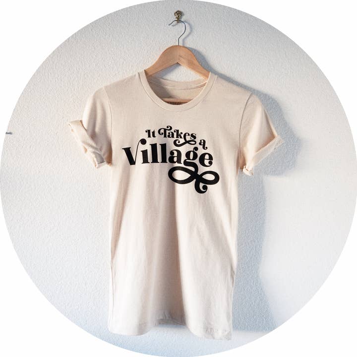 It Takes A Village Vintage® Tee for wholesale by The Village