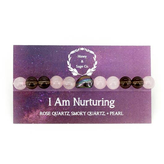 I Am Nutturing Womb Mala Bracciale per la vendita all'ingrosso da parte di Honey & Sage Co