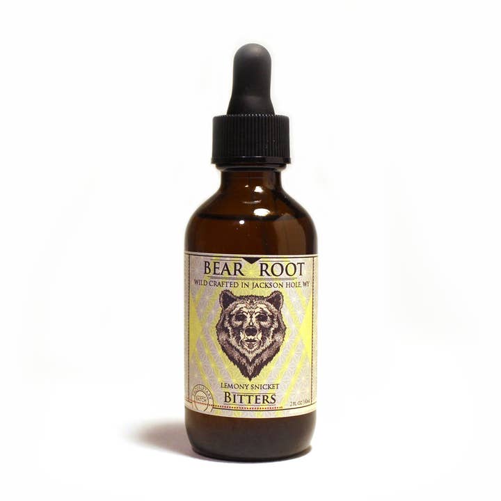 2 oz de bitters citronnés au gingembre pour la vente par Bear Root Bitters