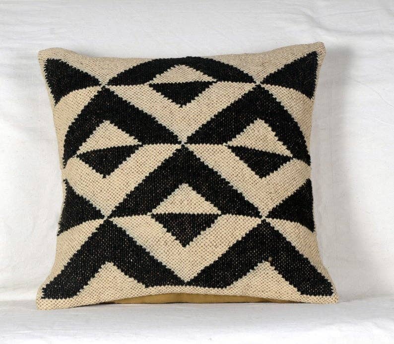 Jaipur RugHauz – wholesale Dekorativ kudde – Uppsättning av 4 jute kuddar 81