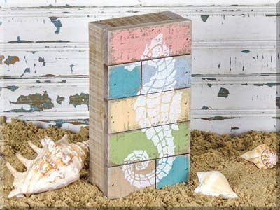 Honey and Me - Wholesale Sign - Small Seahorse Pallet Sign0