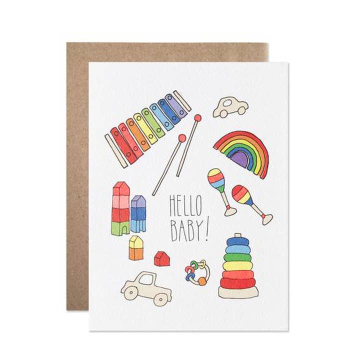 Baby / Hello Baby for wholesale by Hartland Cards