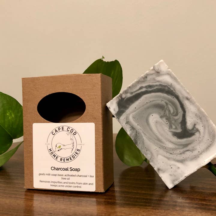 Cape Cod Home Remedies - Vendita all'ingrosso Saponette - Sapone al carbone0