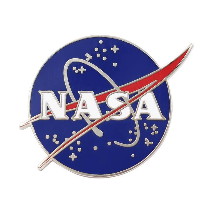 NASA Logo Pin – Astronaut Space Enamel Pin for wholesale by Real Sic