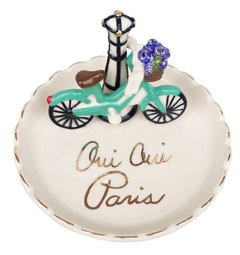 Blue Sky Clayworks - Wholesale Jewelry Dish - Oui Oui Paris Ring Holder