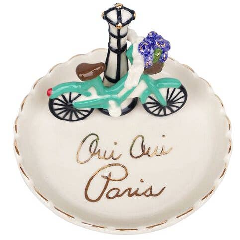 Porte Anneau Oui Oui Paris pour la vente par Blue Sky Clayworks