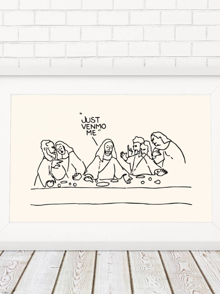 Venmo Me Art Print for wholesale by Pop + Paper