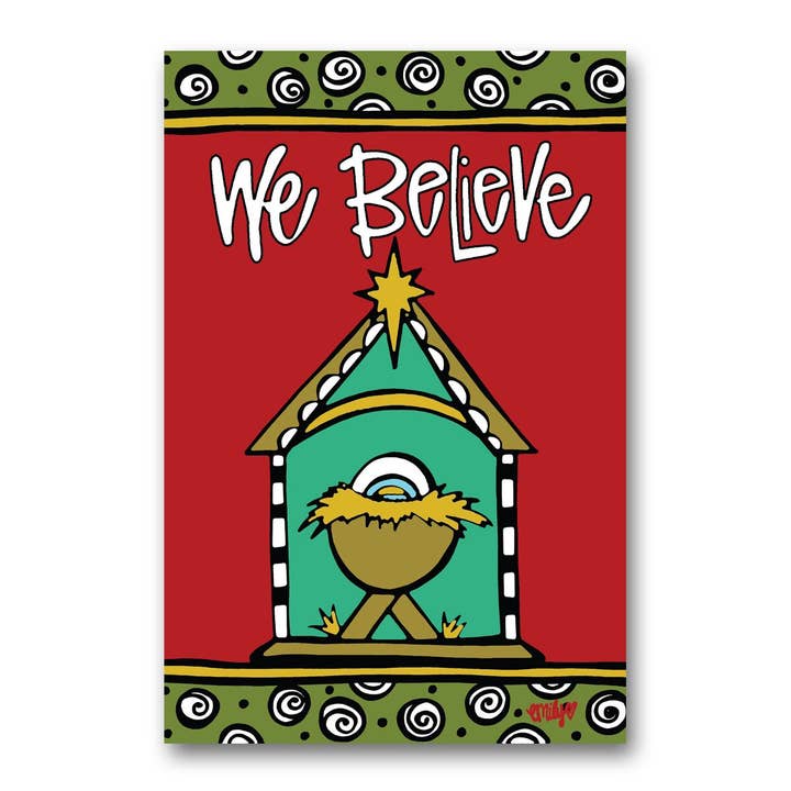 We Believe Flag for wholesale by MAGNOLIA LANE