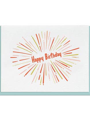 Birthday Burst for wholesale by Violet Press