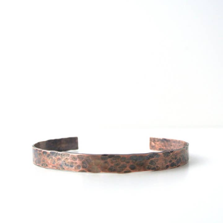 Urban - Men's Oxidized Copper Cuff Bracelet for wholesale by The Pink Locket