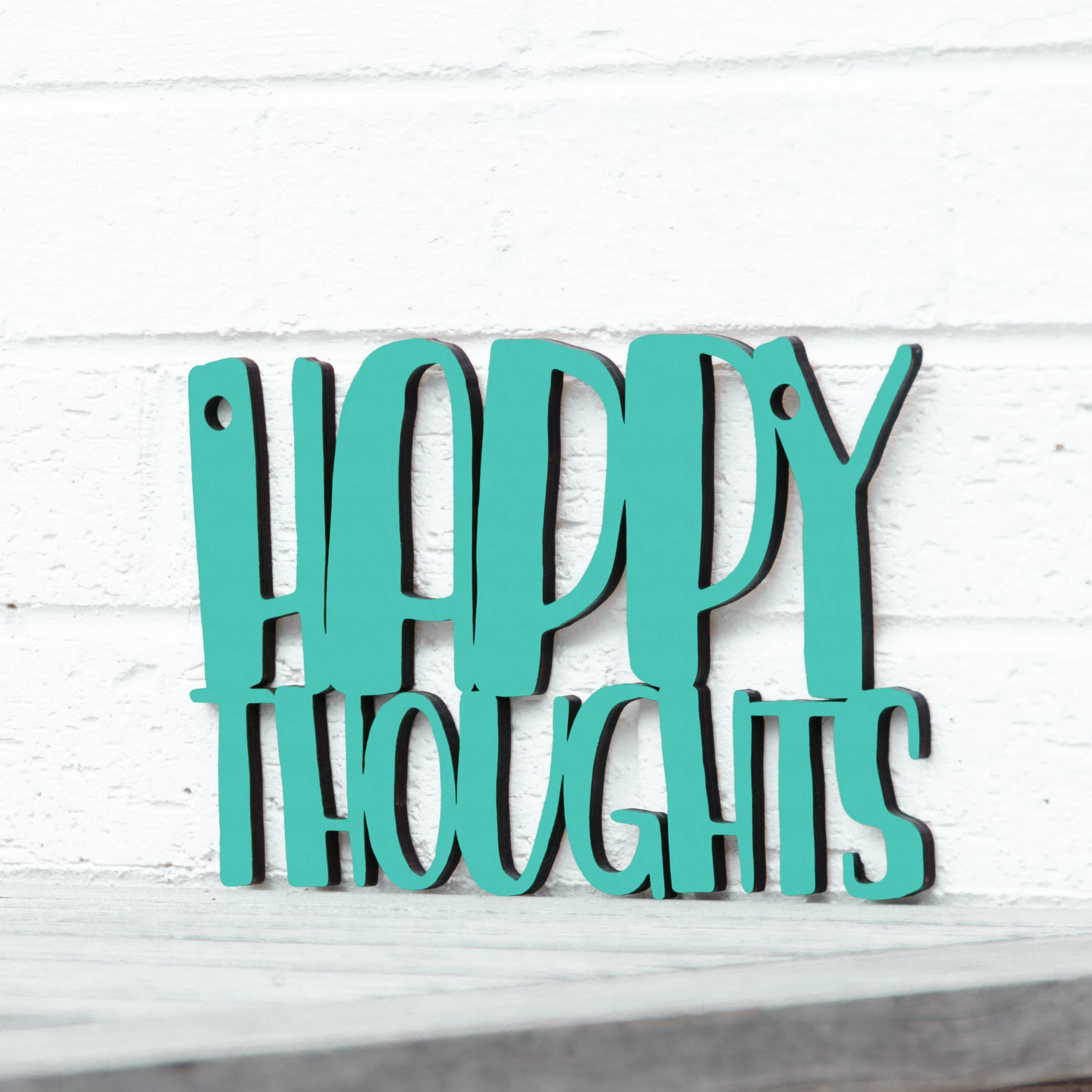 Spunky Fluff - Wholesale Wall Sign - Happy Thoughts2