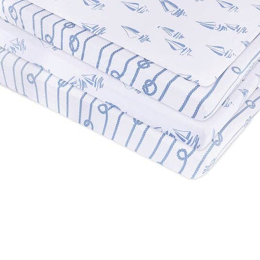 Ely’s & Co. - Wholesale Cot/Crib Sheets - Pack and Play Sheet - Pack of 2 (variation)