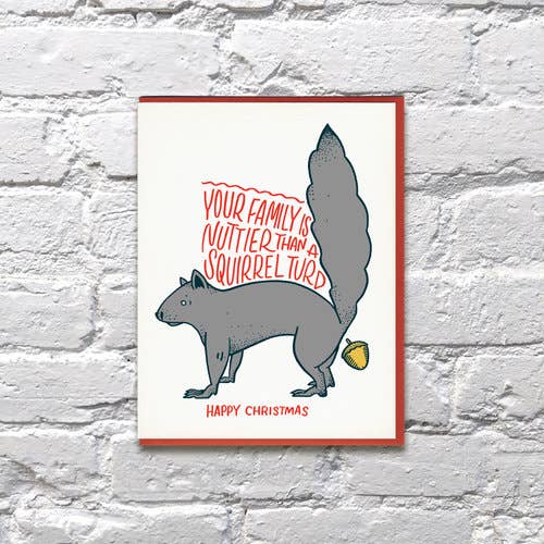 Nusskrauner als ein Eichhörnchen-Weihnachtsauto für den Großhandel von Bench Pressed