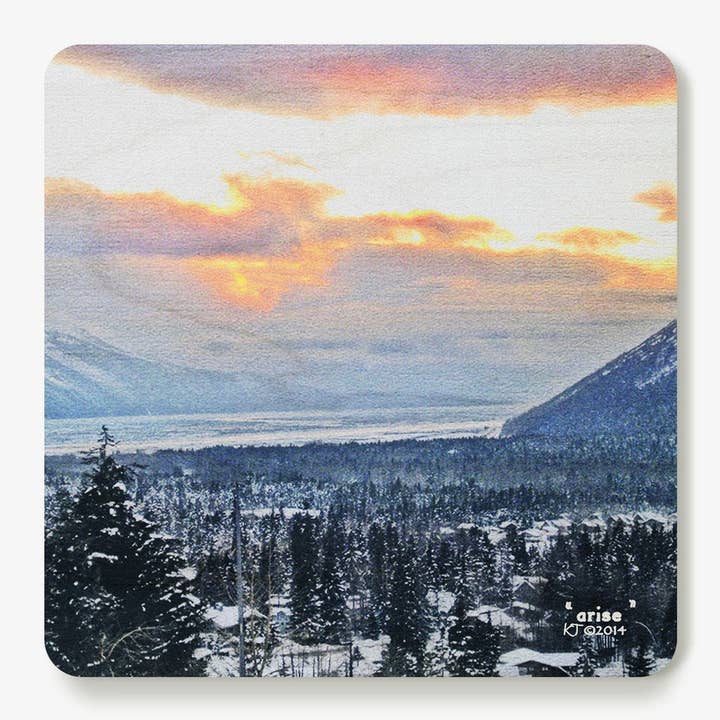 Arise Coaster for wholesale by Simply Grateful