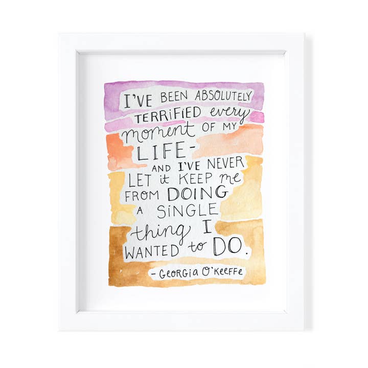 Kimothy Joy – wholesale Art print – Georgia O’Keeffe - 8x10 Prints