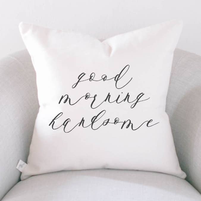 Bon matin Beau oreiller pour la vente par DWELL Home Shoppe