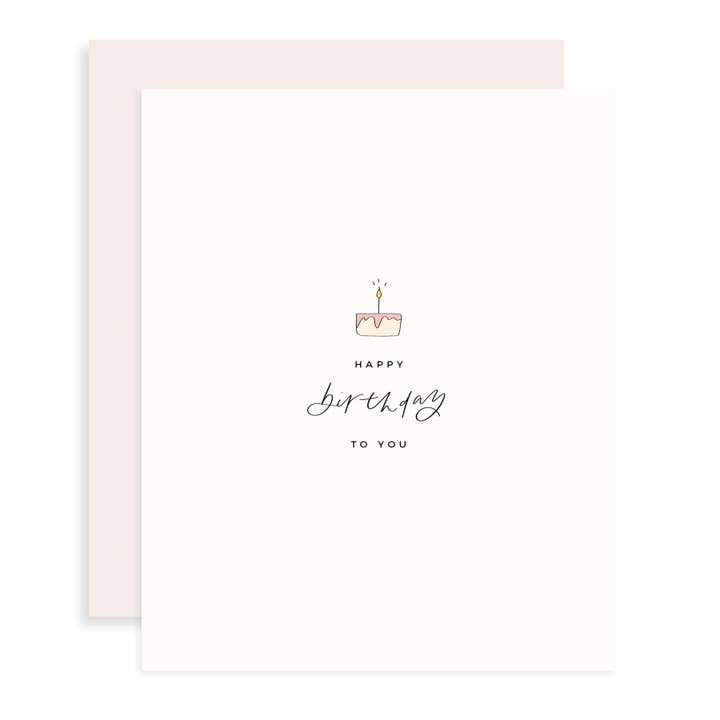 Happy Birthday Cake for wholesale by Euni + Co.