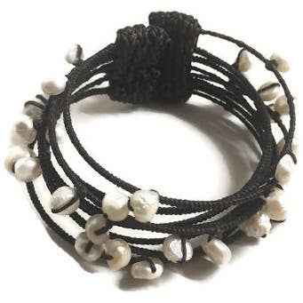 Lumily – wholesale Cuff bracelet – Cuff Pearl Handmade Bracelet - Thailand1