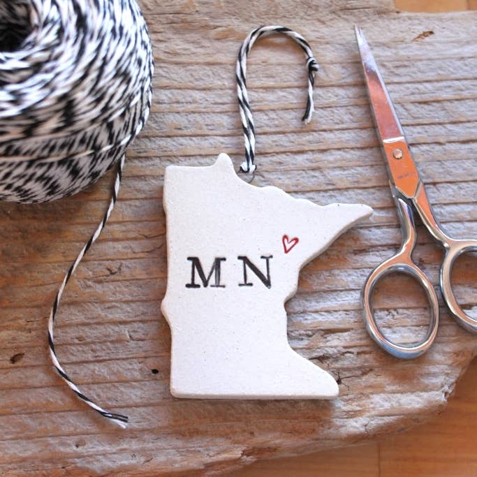 Tasha McKelvey - Wholesale Ornament - Custom State-Pride Holiday Ornament w/ State's Abbreviation4