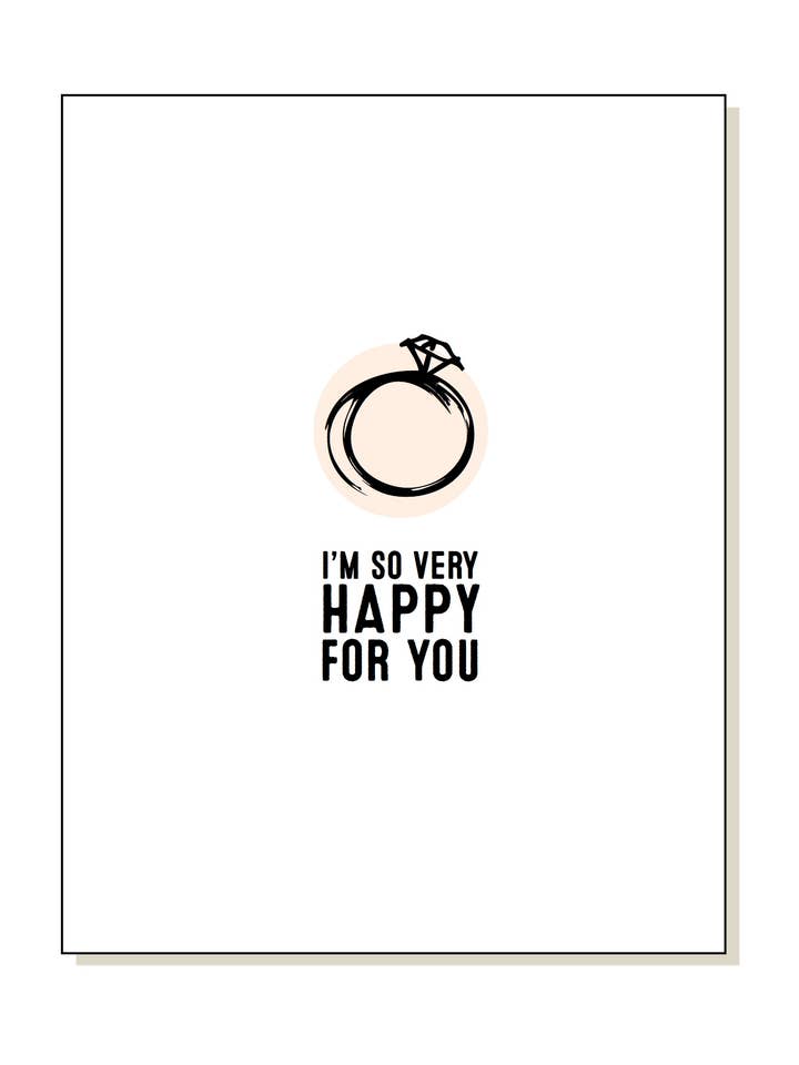 Bestie Engagement Card for engroshandel hos jack + ella paper