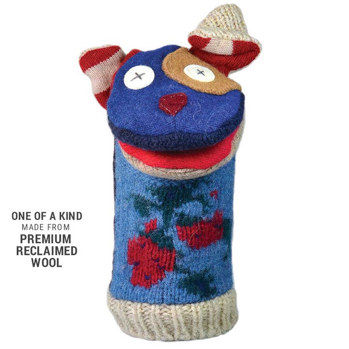Cate and Levi - Wholesale Puppet - Kids & Baby - Dog Puppet | Reclaimed Wool 1