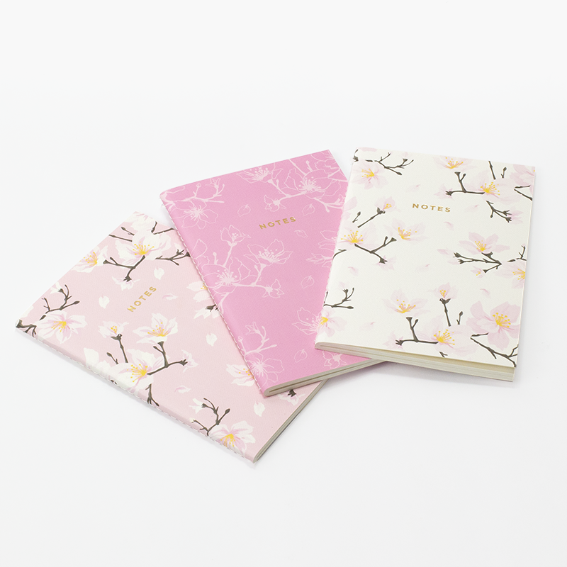 Hadron Epoch Design Studio - Wholesale Notebook - Large Cherry Blossom Pattern Notebook2