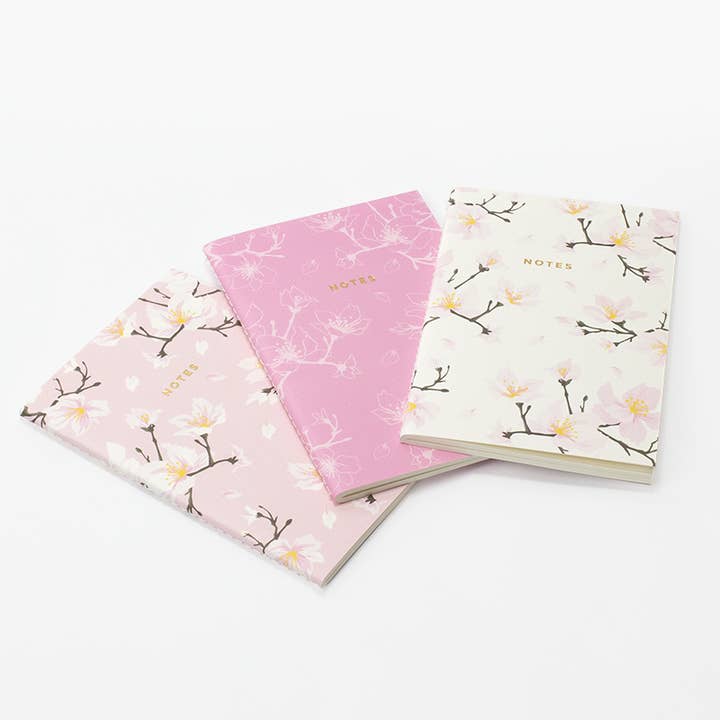 Hadron Epoch Design Studio - Wholesale Notebook - Large Cherry Blossom Pattern Notebook2