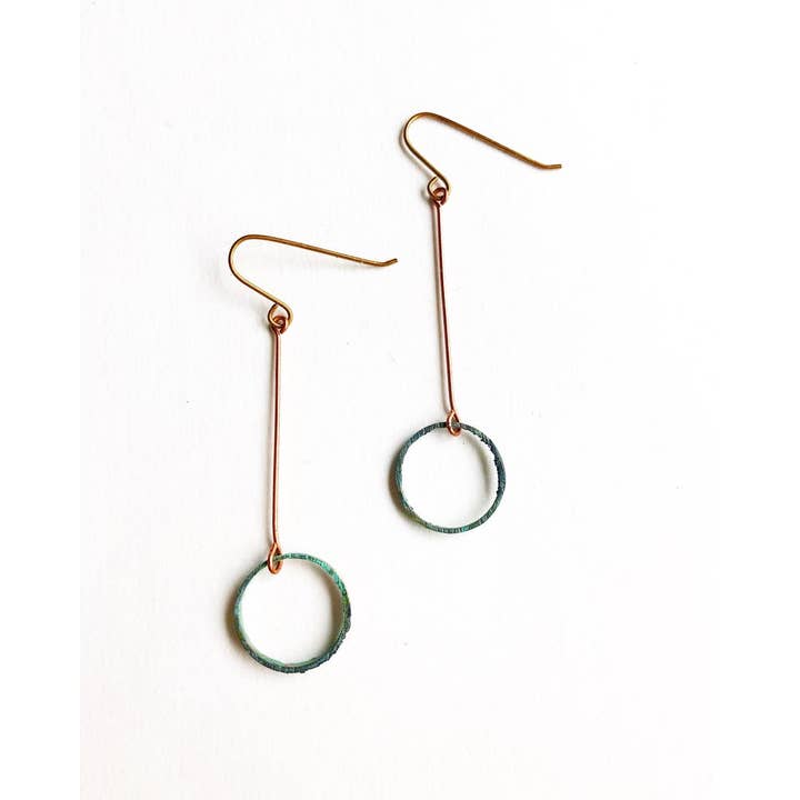 Courtney Fischer Jewelry - Wholesale Dangle Earrings - Patina Dangle Earrings1