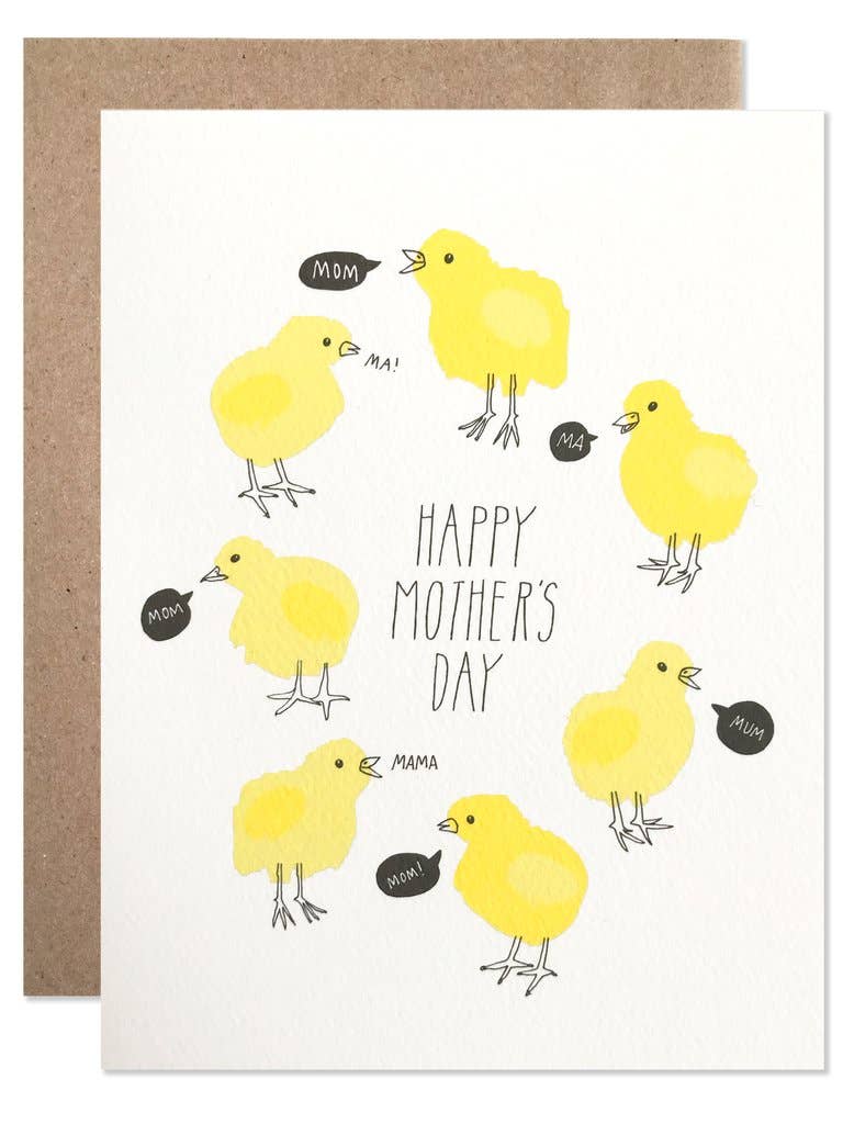 Hartland Cards - Wholesale Mother's Day Card - Mother's Day Chicks Card1