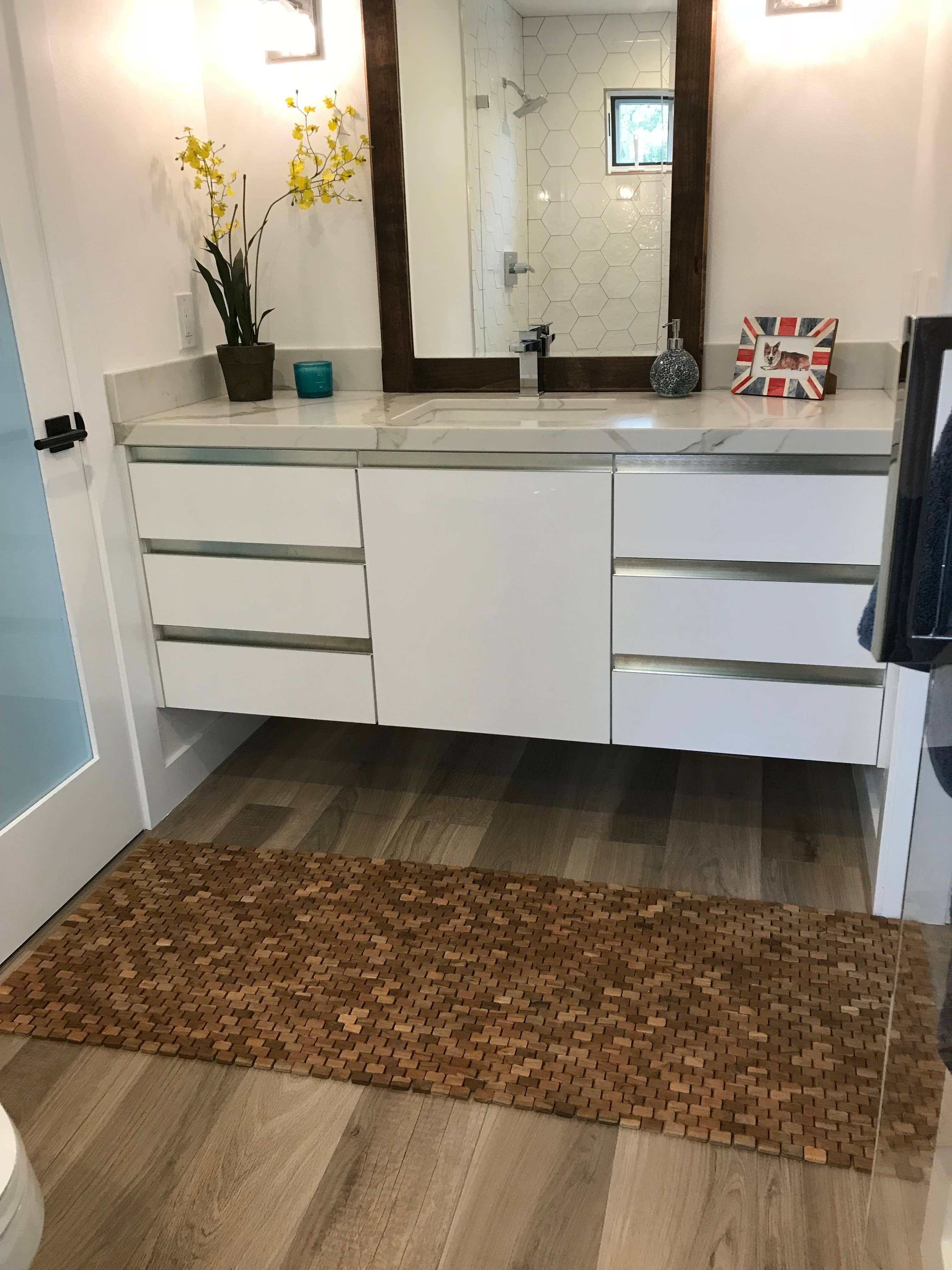 Hip-o Modern Living - Wholesale Floor Mat - Natural Teak Floor Runner (64 x 24")3