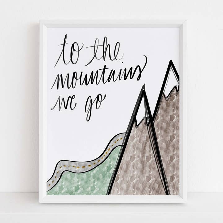 To The Mountains We Go for wholesale by Southern Top Stitch