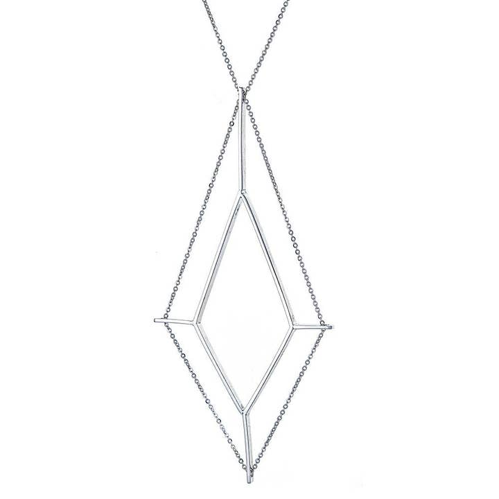 Collier Finestra en argent sterling - Taille M pour la vente par Vanessa Gade : Metal + Design