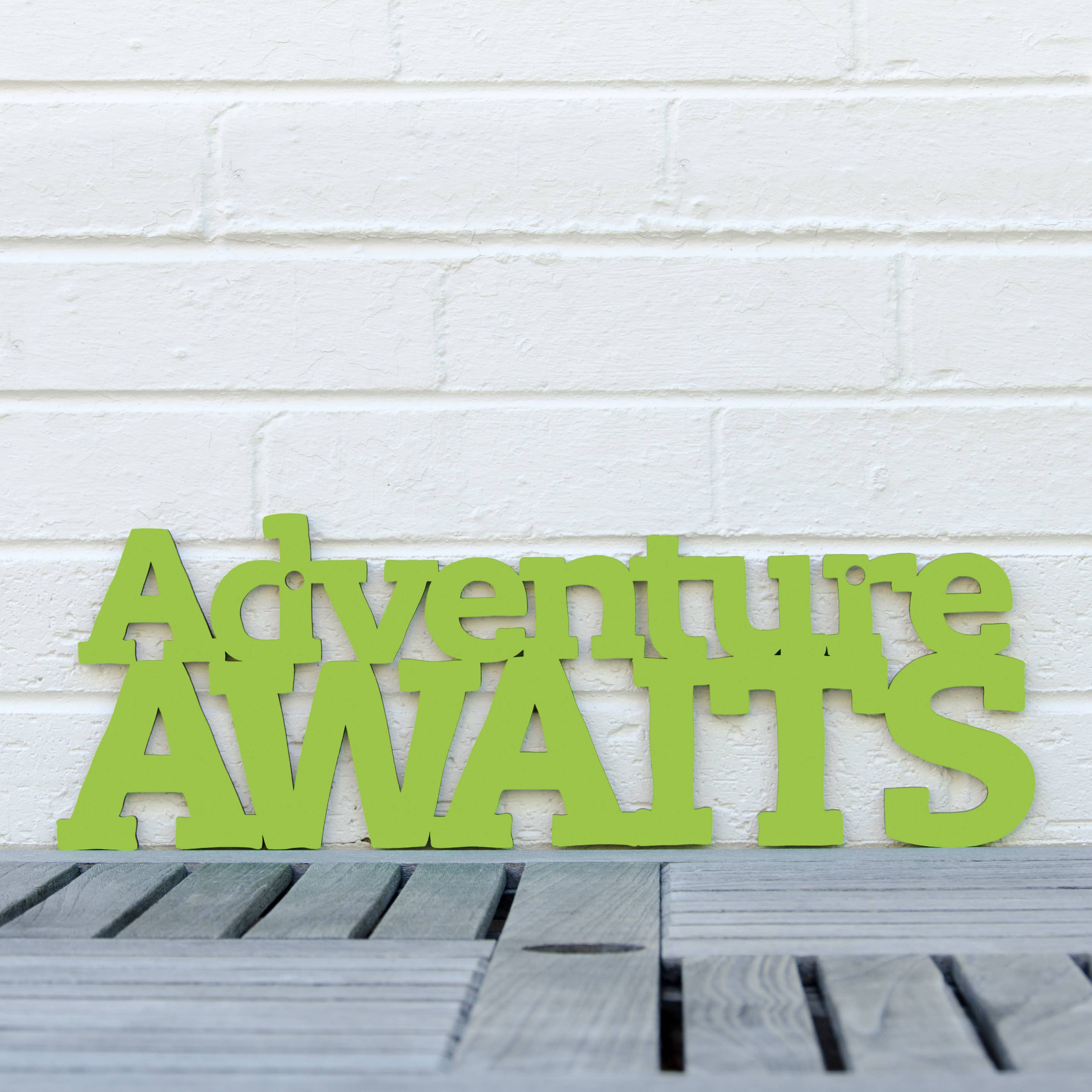 Spunky Fluff - Wholesale Wall Sign - Adventure Awaits Outdoor Lover Wall Art Sign7