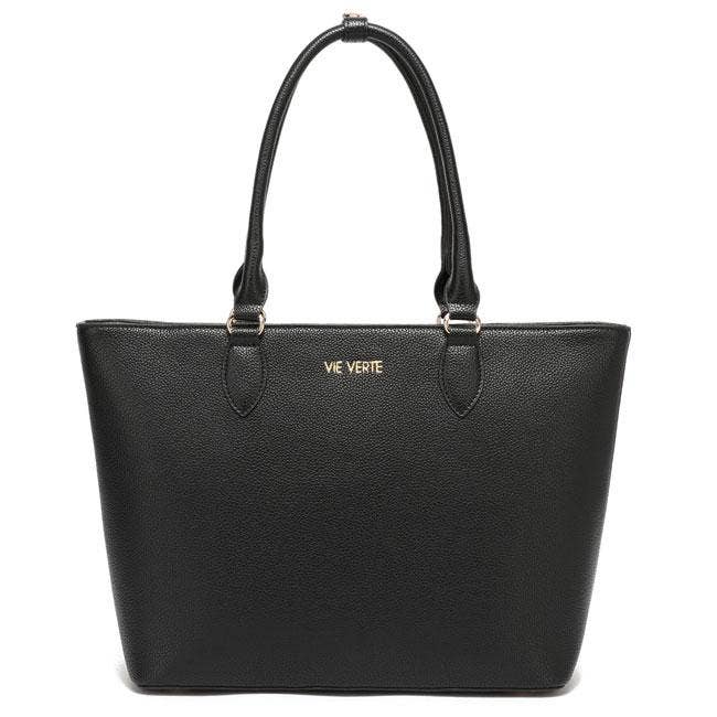 Classic Tote - Black for wholesale by Vie Verte