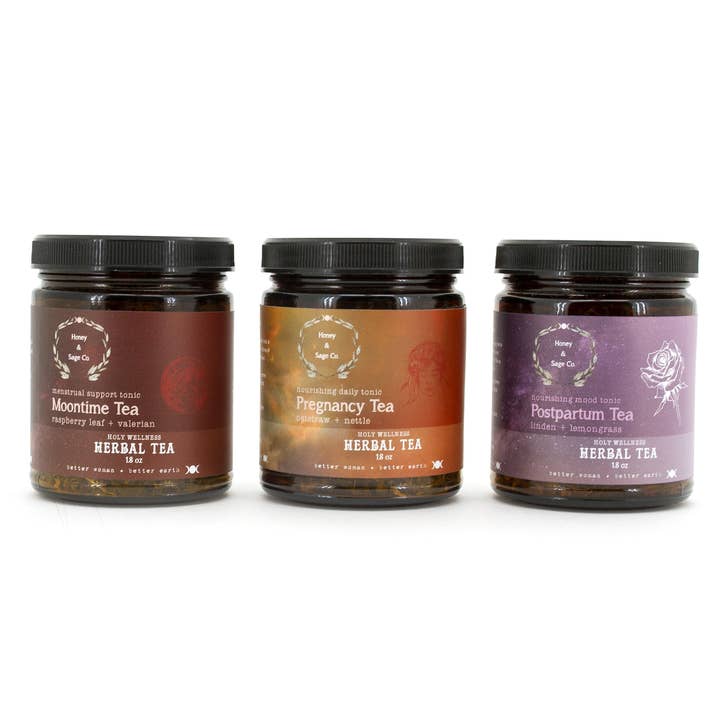 Womb Wellness Collection - 3 variants for wholesale by Honey & Sage Co