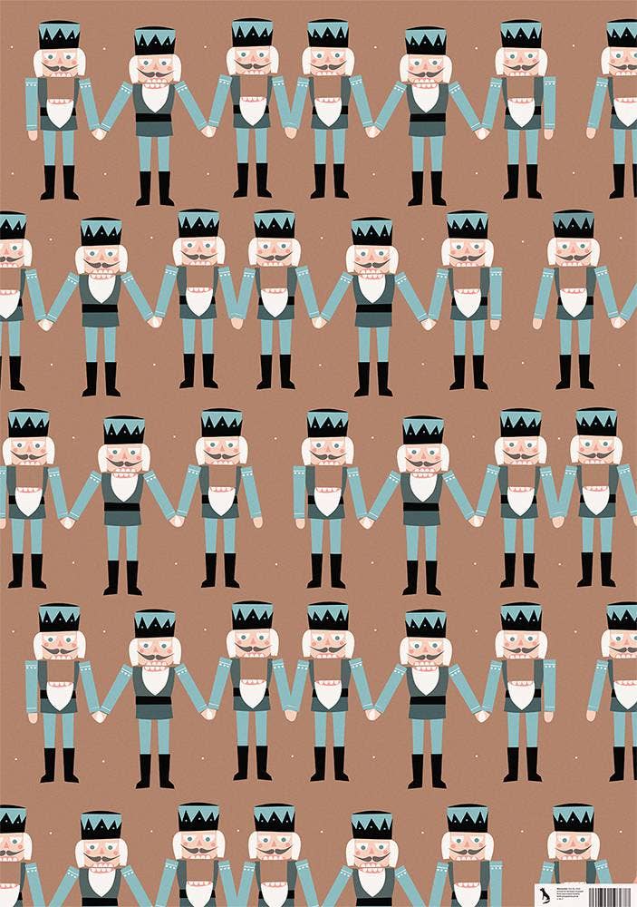 pleased to meet GmbH – papel de embrulho por atacado – Papel de presente Quebra-Nozes1