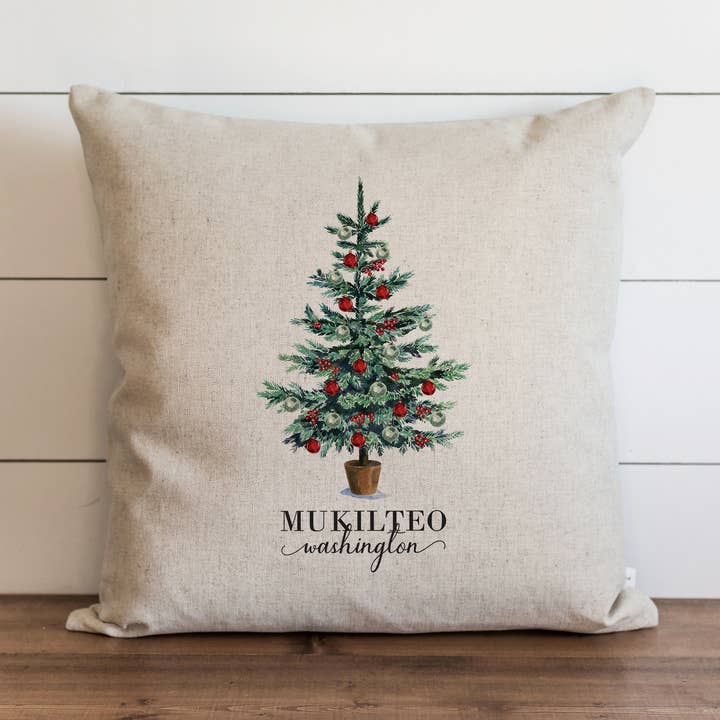 Fodera per cuscino personalizzata per albero di Natale per la vendita all'ingrosso da parte di Porter Lane Home